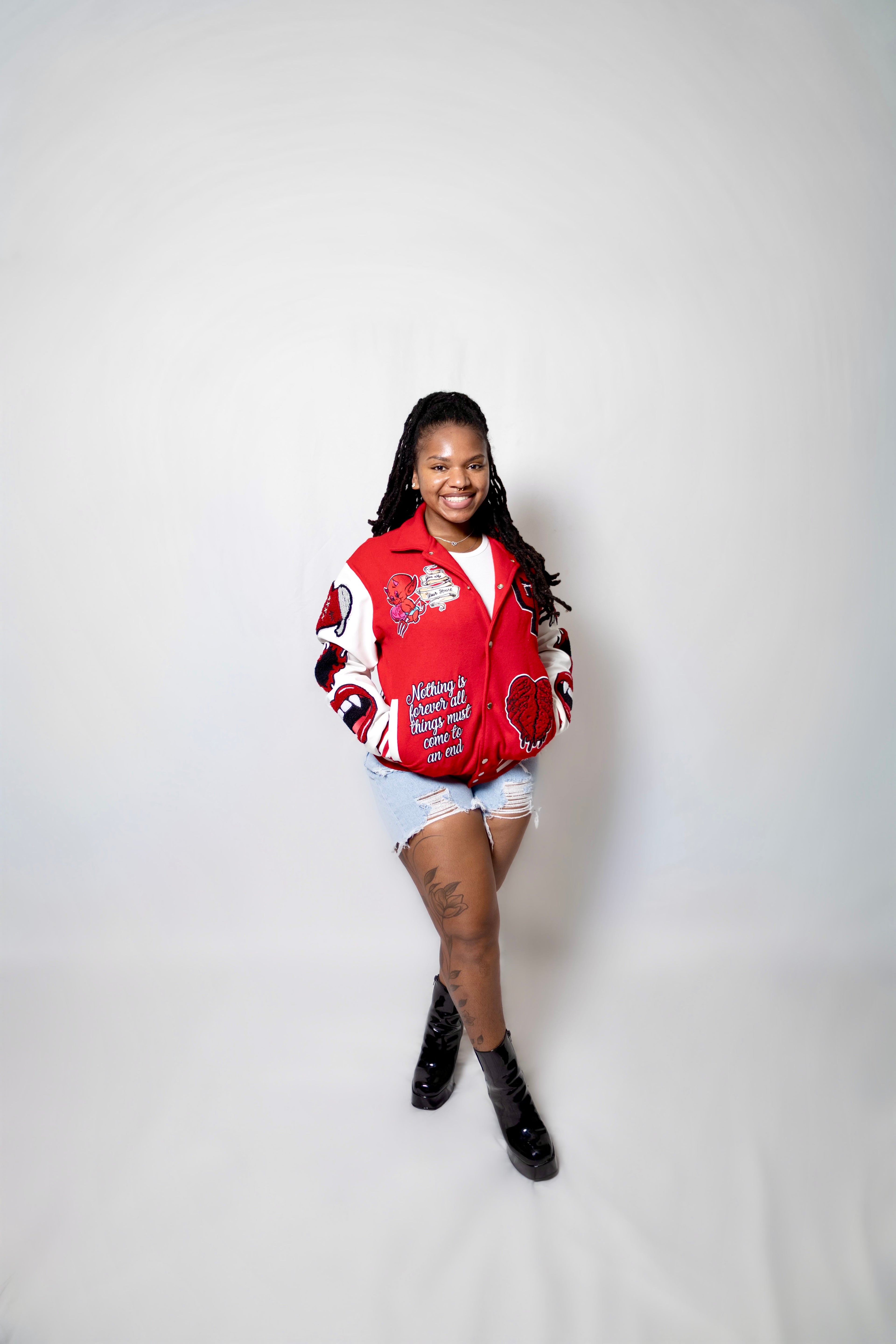 Crooked Cupid Red & White