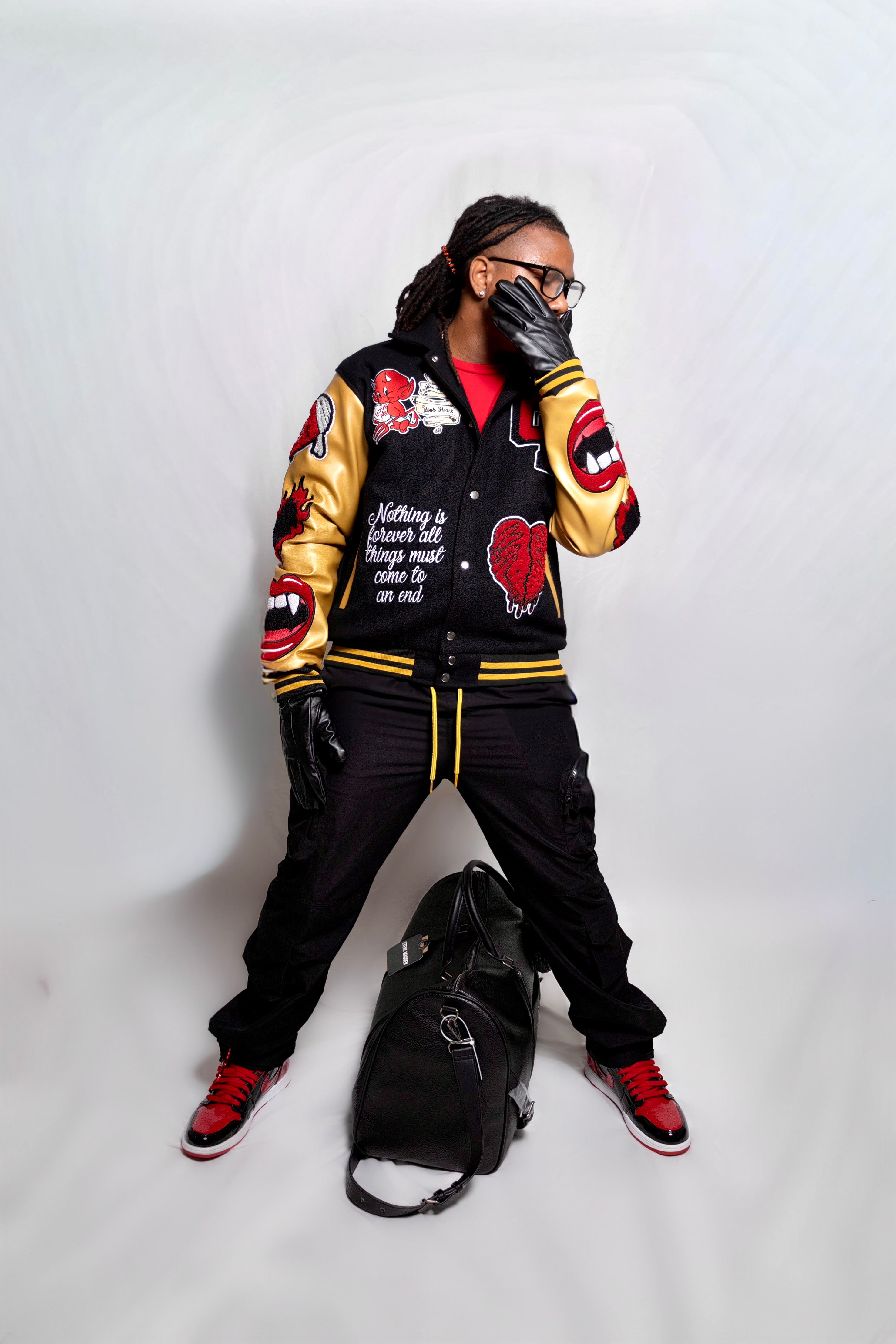 Crooked Cupid Black & Red